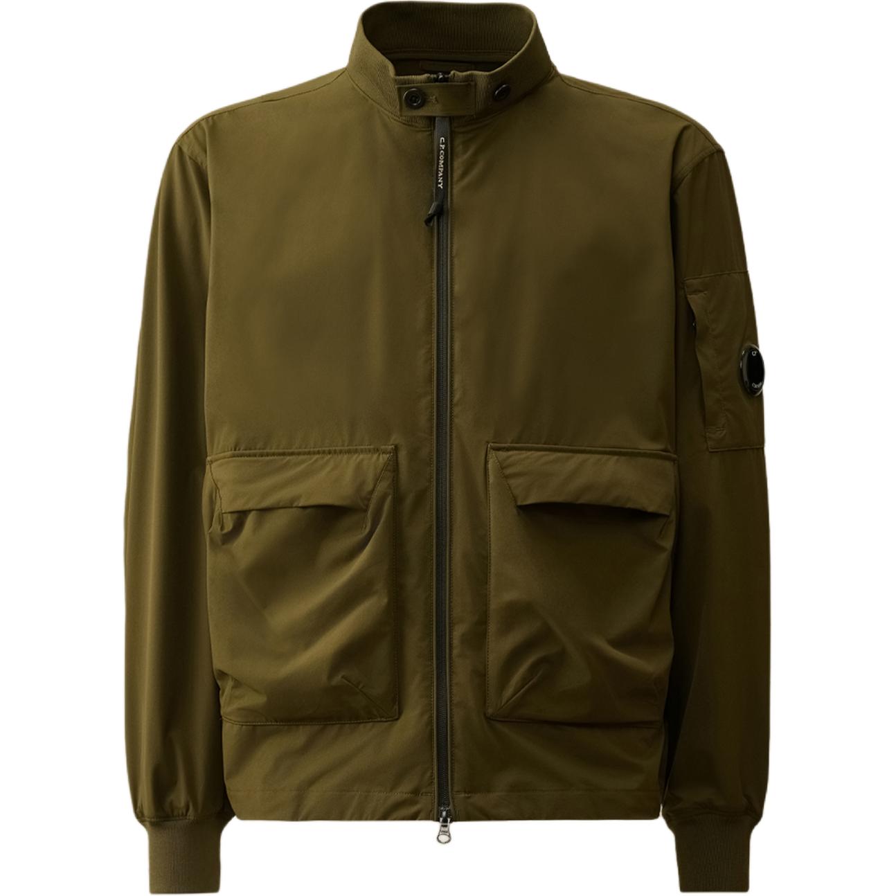 C.P. Company FW24 Ivy Green Relaxed Fit Full-Zip Jacket CMOW010A004117A683