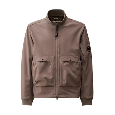 C.P. Company FW24 Lens Detail Aviator Zip Jacket Purple - Long Sleeve CMOW006A006097A771