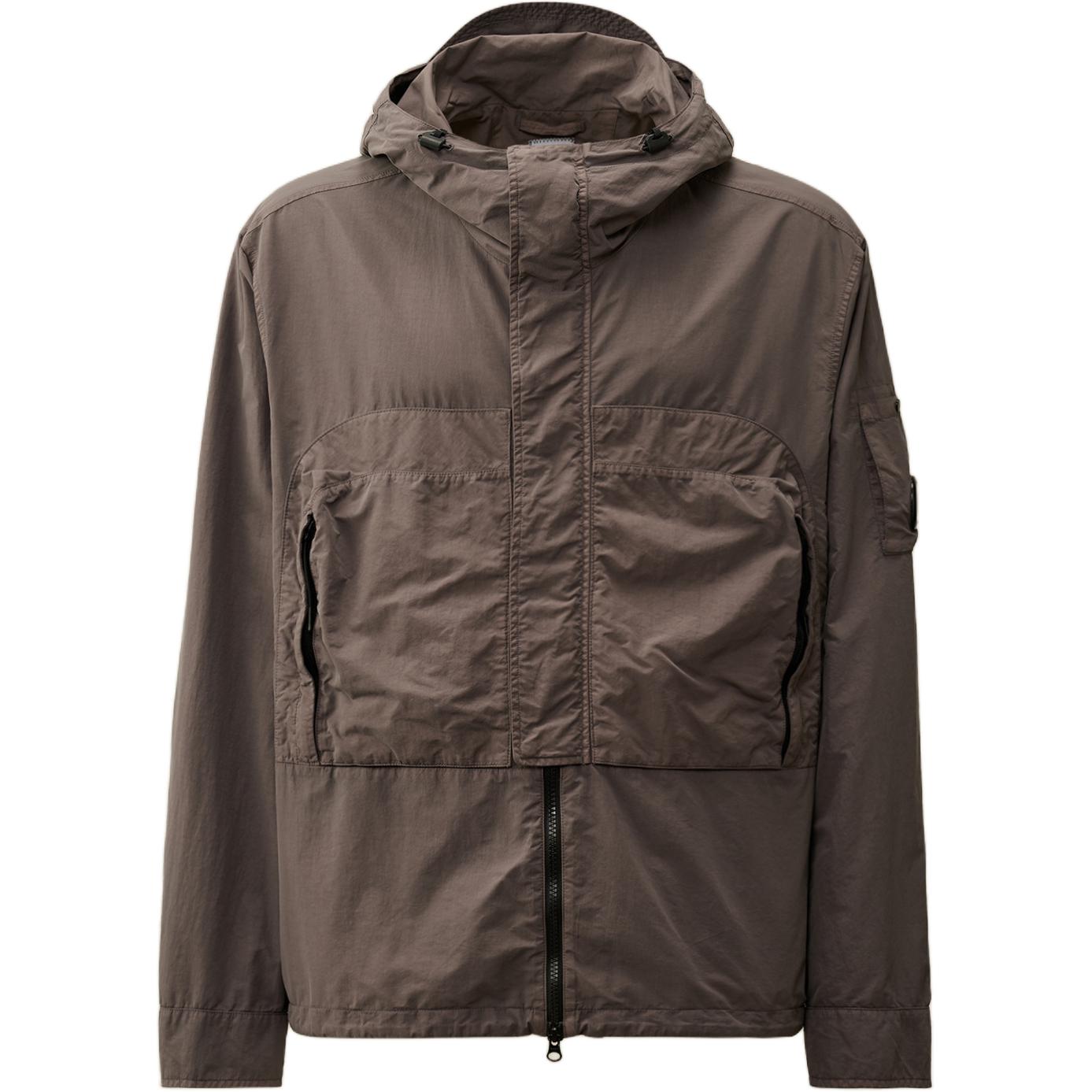 C.P. Company FW24 Lens Detail Hooded Jacket Purple Long Sleeve Zip-Up CMOS132A005991G771