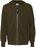 C.P. Company FW24 Lens Detail Hoodie Ivy Green Logo Sweatshirt. CMSS025A005086W-GREEN C.P. Company FW24 Lens Detail Hoodie Ivy Green Logo Sweatshirt. CMSS025A005086W-GREEN