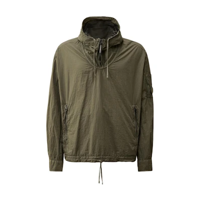 C.P. Company FW24 Lens Detail Oversized Hoodie Green CMOS107A005783G674