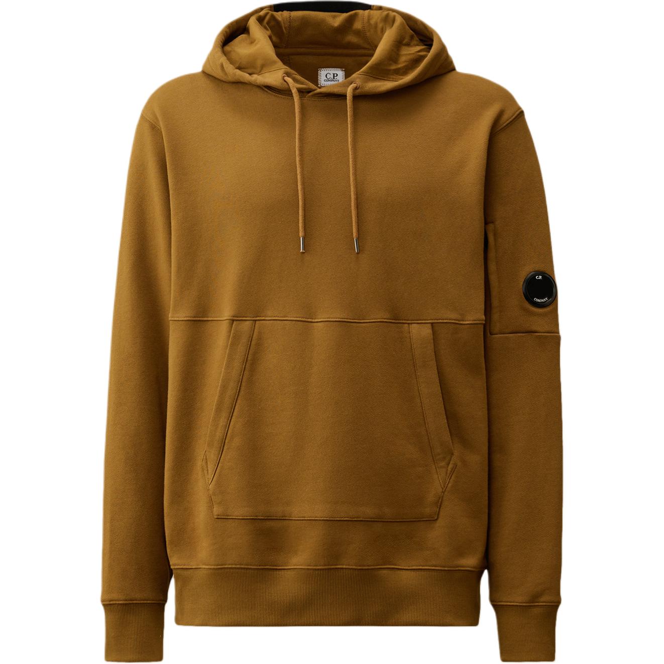 C.P. Company FW24 Lens Detail Oversized Ribbed Long-Sleeve Sweatshirt Beige Men CMSS024A005086W351