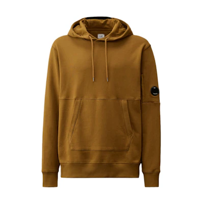 C.P. Company FW24 Lens Detail Oversized Ribbed Long-Sleeve Sweatshirt Beige Men CMSS024A005086W351