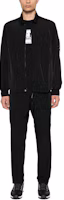 Lookbook C.P. Company FW24 鏡頭細節直拉鍊長袖襯衫 黑色 CMOS095A005904G999