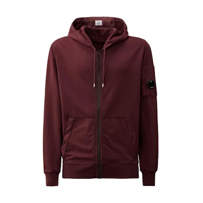 C.P. Company FW24 Lens Detail Zip Hoodie Men’s Deep Purple CMSS057A002246G790