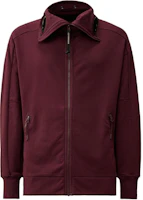 C.P. Company FW24 Purple Zipped Hoodie with Ribbed Long Sleeves CMSS141A005086W790 C.P. Company FW24 Purple Zipped Hoodie with Ribbed Long Sleeves CMSS141A005086W790