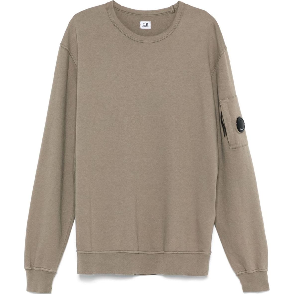 C.P. Company FW24 Seam-Detail Crewneck Sweatshirt Sage Green () CMSS019A002246G359