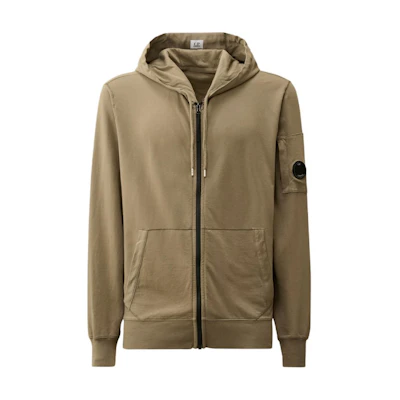 C.P. Company FW24 Walnut Brown Lens Detail Hoodie CMSS057A002246G359