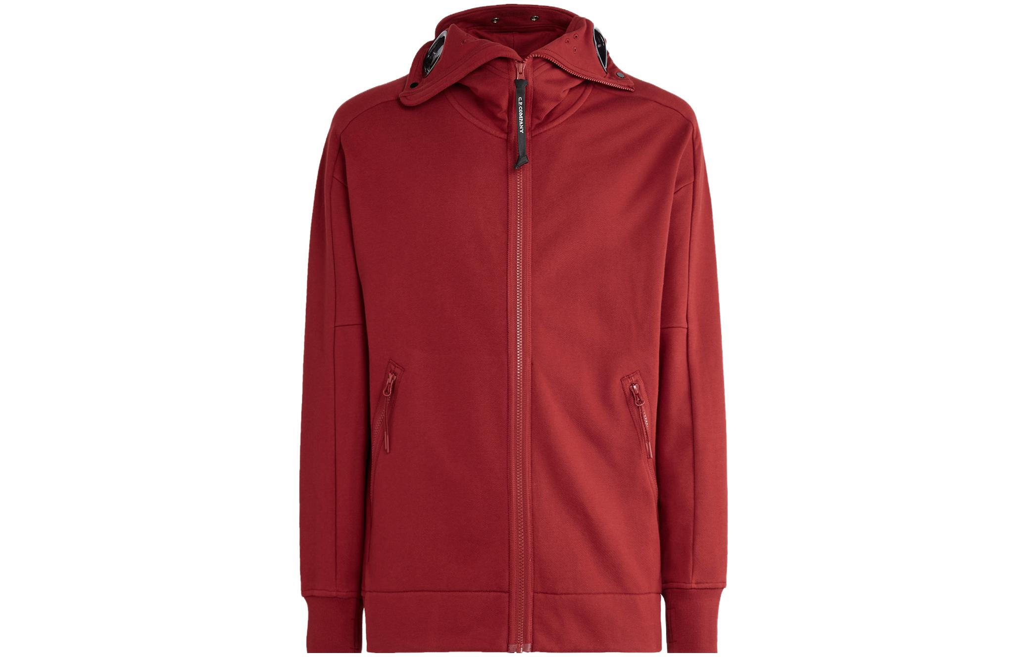 C.P. Company Goggle Hoodie with Zipper Closure - Relaxed Fit CMSS062A005086W560