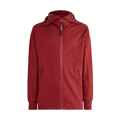 C.P. Company Goggle Hoodie with Zipper Closure - Relaxed Fit CMSS062A005086W560
