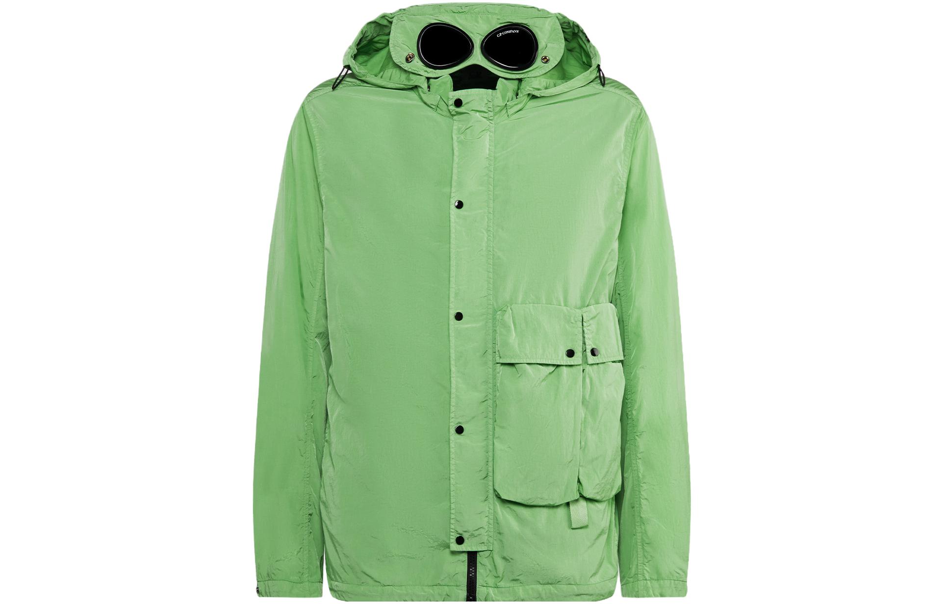 C.P. Company Goggle Jacket with Side Pocket Green CMOS029A005904G617