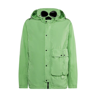 C.P. Company Goggle Jacket with Side Pocket Green CMOS029A005904G617
