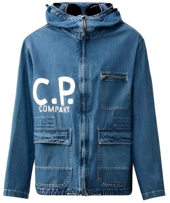 C.P. カンパニー ゴーグルプリント ジップアップ フーディ ジャケット ブルー 16CMOW132A006067WD11 Buy C.P. カンパニー ゴーグルプリント ジップアップ フーディ ジャケット ブルー 16CMOW132A006067WD11