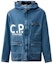 Buy C.P. カンパニー ゴーグルプリント ジップアップ フーディ ジャケット ブルー 16CMOW132A006067WD11