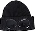 Buy C.P. Company Goggle Wool Beanie Pria - Hitam 11CMAC122A005509A999