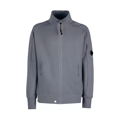 C.P. Company Gray Full-Zip Stand Collar Jacket 12CMSS125A005086W937