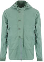 C.P. Company Green Casual Solid Color Hooded Jacket 16CMOS018A005991G626 C.P. Company Green Casual Solid Color Hooded Jacket 16CMOS018A005991G626