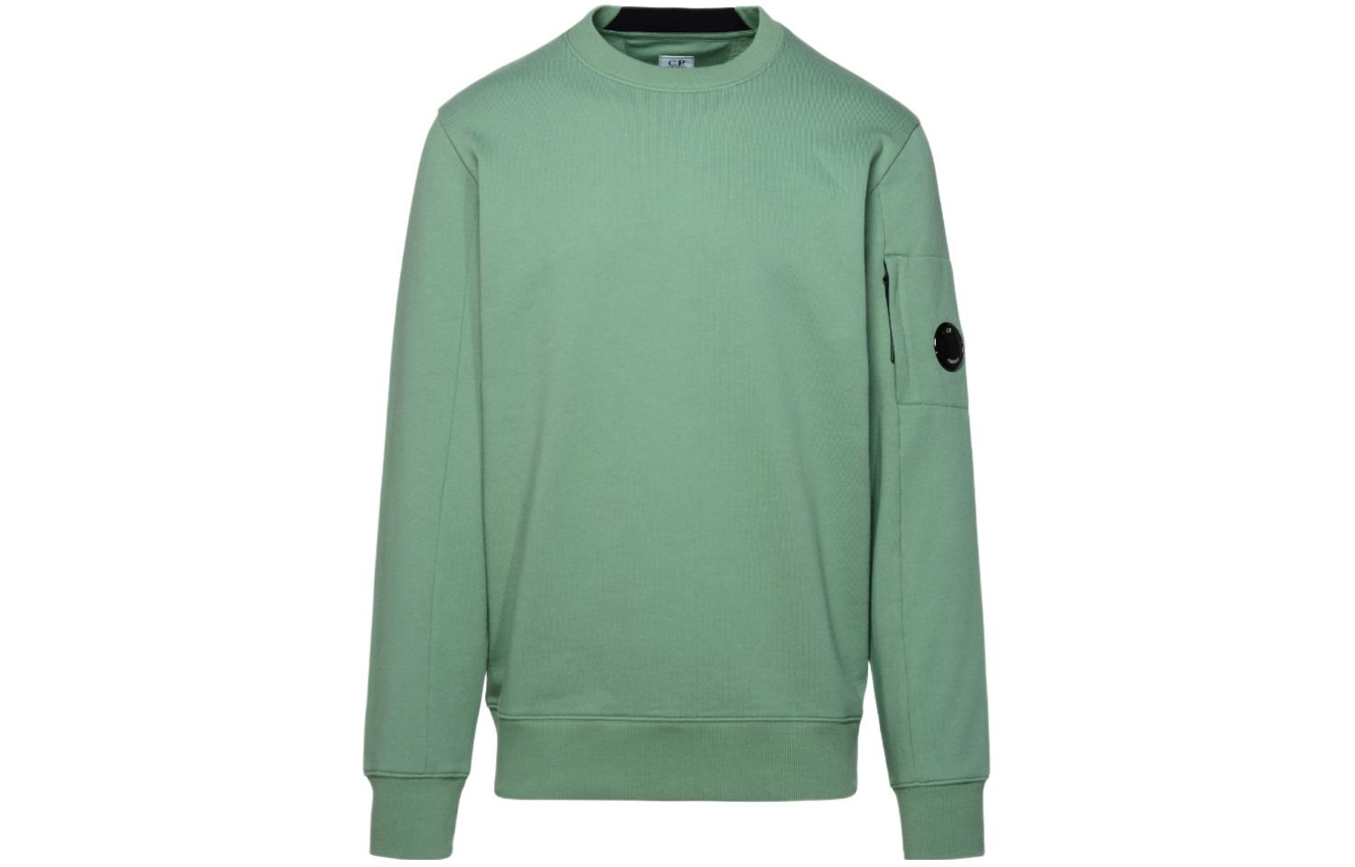 C.P. Company Green Crewneck Long Sleeve Sweatshirt 16CMSS022A005086W626