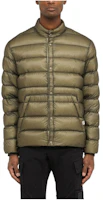 C.P. Company Green Quilted Stand Collar Jacket 15CMOW167A006099A335 C.P. Company Green Quilted Stand Collar Jacket 15CMOW167A006099A335