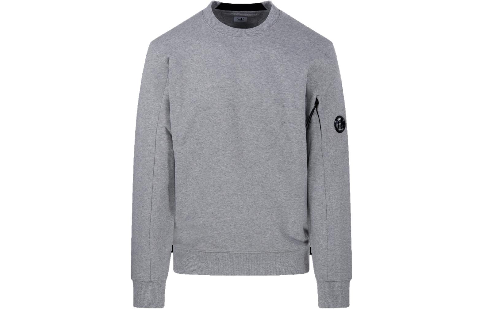 C.P. Company Grey Crewneck Long Sleeve Sweatshirt 15CMSS022A005086WM93