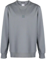C.P. Company Grey Unisex Crewneck Long Sleeve Sweatshirt 16CLSS230A006452W975 C.P. Company Grey Unisex Crewneck Long Sleeve Sweatshirt 16CLSS230A006452W975