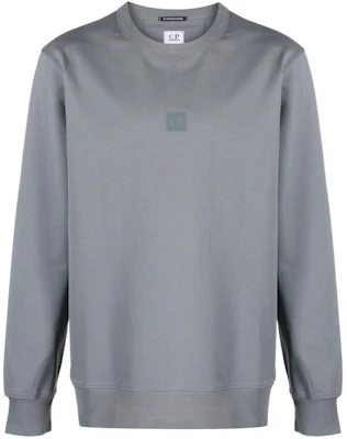 C.P. Company Grey Unisex Crewneck Long Sleeve Sweatshirt 16CLSS230A006452W975 Buy C.P. Company Grey Unisex Crewneck Long Sleeve Sweatshirt 16CLSS230A006452W975