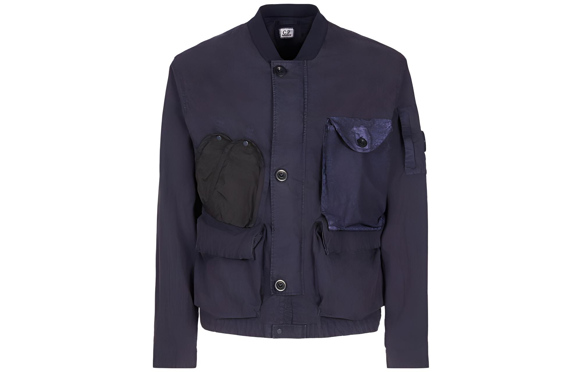 C.P. Company Hybrid Garment SS23 Zip-Up Single-Breasted Flight Jacket Men 14CMOW219A006233G868