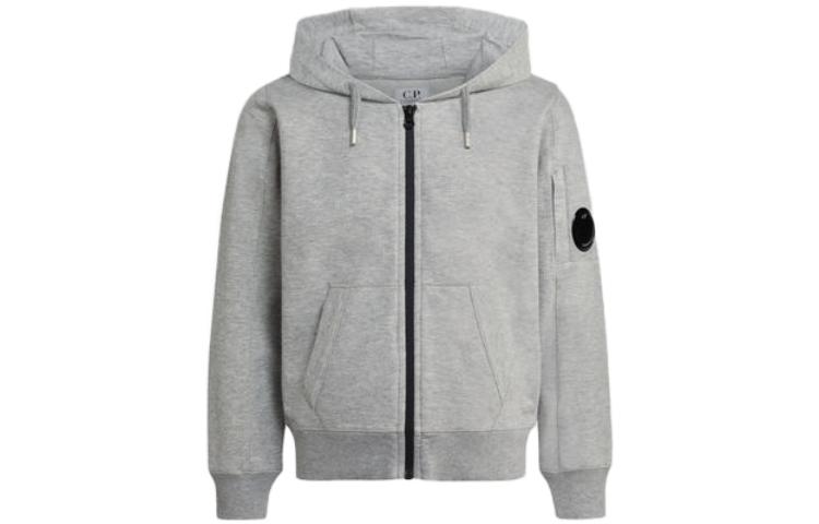 C.P. Company Lightweight Fleece Hoodie Zip Jacket 15CKSS034B002246GM93