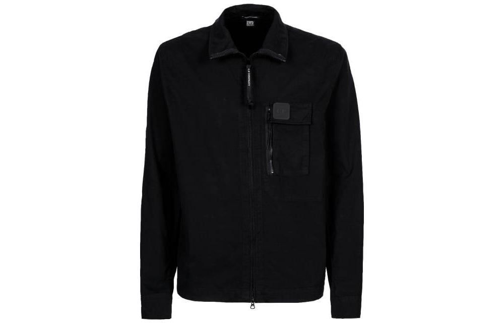 C.P. Company Logo Patch High-Neck Long-Sleeve Jacket 13CMSH248A002824G999