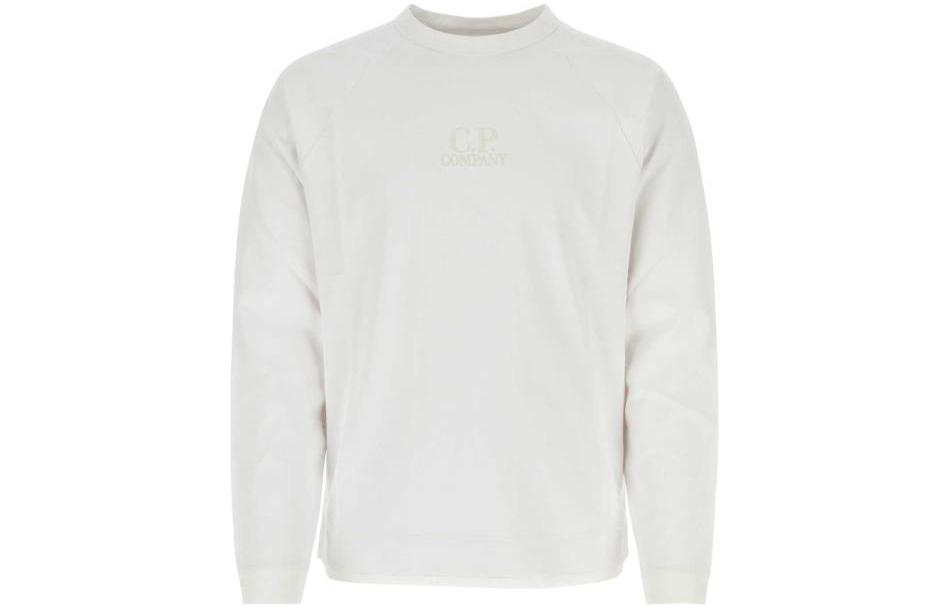 C.P. Company Logo Print Crewneck Long Sleeve Sweatshirt Unisex 14CMSS305A006523G103