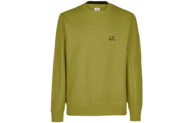 C.P. Company Logo Print Crewneck Sweatshirt Long Sleeve 12CMSS022B005086W-698