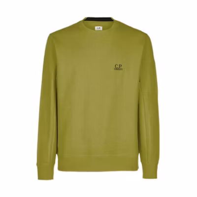 C.P. Company Logo Print Crewneck Sweatshirt Long Sleeve 12CMSS022B005086W-698