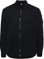 C.P. Company Logo Zip-Up Jacket Black Long Sleeve 16CMSH158A002824G888 C.P. Company Logo Zip-Up Jacket Black Long Sleeve 16CMSH158A002824G888