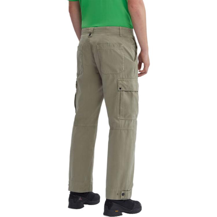 Purchase C.P. カンパニー ミリタリーツイルカーゴパンツ グリーン ルーズフィットジッパーポケット 15CMPA179A006409G335