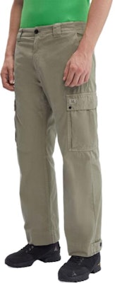 C.P. カンパニー ミリタリーツイルカーゴパンツ グリーン ルーズフィットジッパーポケット 15CMPA179A006409G335 Details for C.P. カンパニー ミリタリーツイルカーゴパンツ グリーン ルーズフィットジッパーポケット 15CMPA179A006409G335