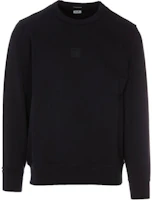 C.P. Company Navy Blue Crewneck Pullover Sweatshirt CMSS230A006452W888 C.P. Company Navy Blue Crewneck Pullover Sweatshirt CMSS230A006452W888
