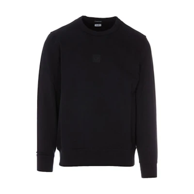 C.P. Company Navy Blue Crewneck Pullover Sweatshirt CMSS230A006452W888