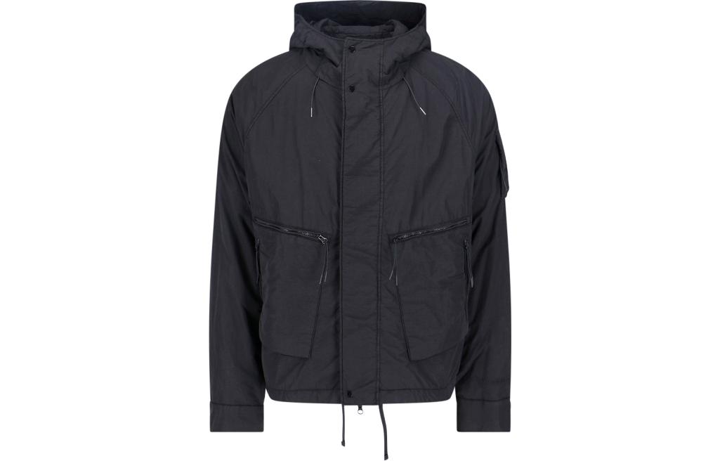 C.P. Company Navy Blue Slim-Fit Zip Hoodie Jacket 15CMOW066A005991G