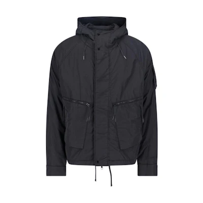 C.P. Company Navy Blue Slim-Fit Zip Hoodie Jacket 15CMOW066A005991G