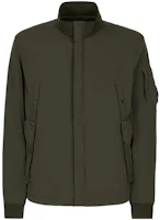 C.P. Company Olive Green Pocket Arm Collar Long-Sleeve Jacket 14CMOW227A005864G683 C.P. Company Olive Green Pocket Arm Collar Long-Sleeve Jacket 14CMOW227A005864G683