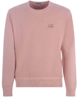 C.P. Company Pink Crewneck Pullover Sweatshirt Long Sleeve Solid Color MSS136B005398R509 C.P. Company Pink Crewneck Pullover Sweatshirt Long Sleeve Solid Color MSS136B005398R509