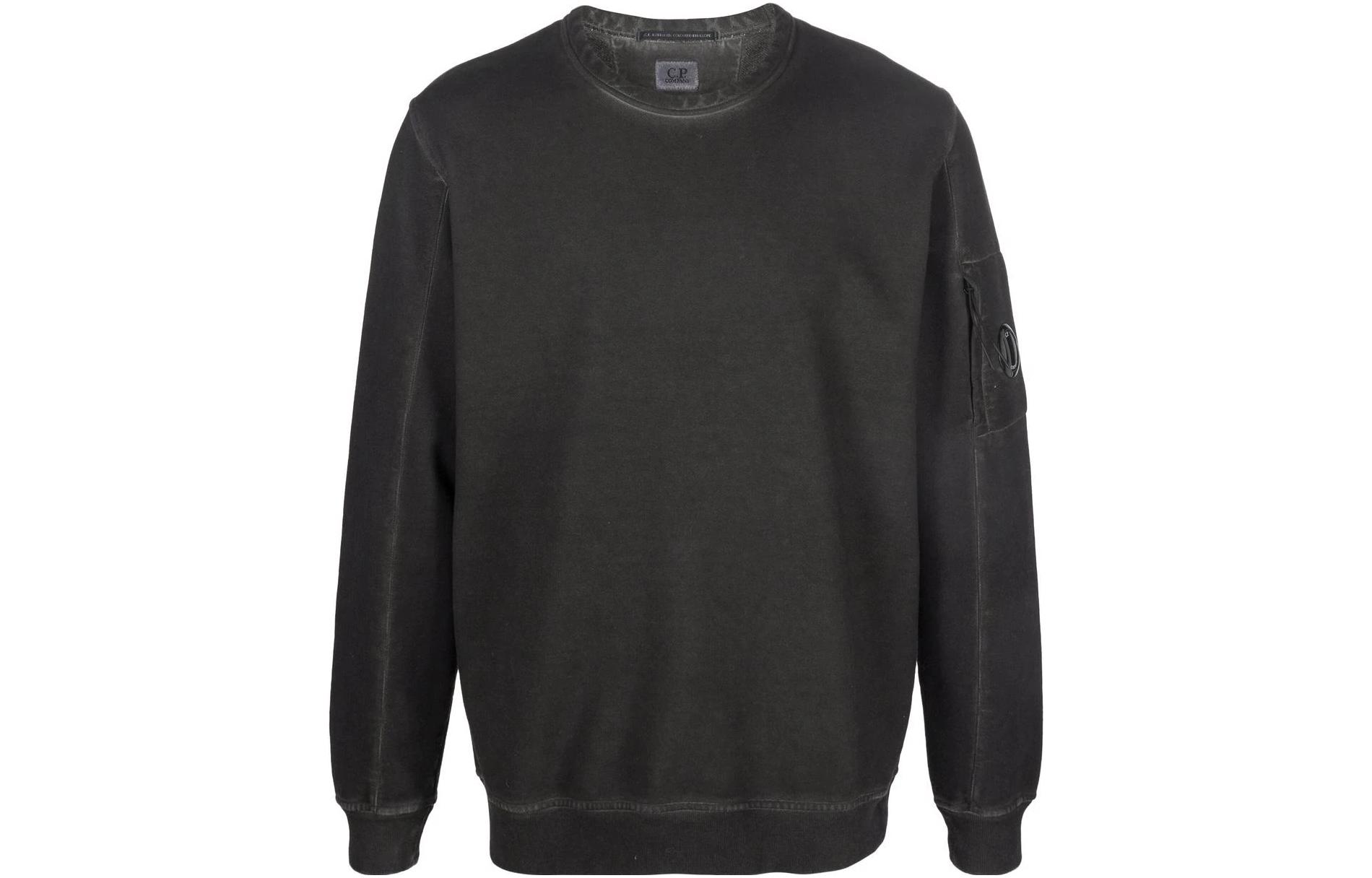 C.P. Company Plain Lens Detail Crewneck Pullover Sweatshirt 11CMSS310A006090S999