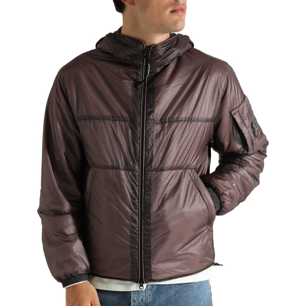 C.P. Company Purple Dove Hooded Full-Zip Jacket CMOW038A006099U735