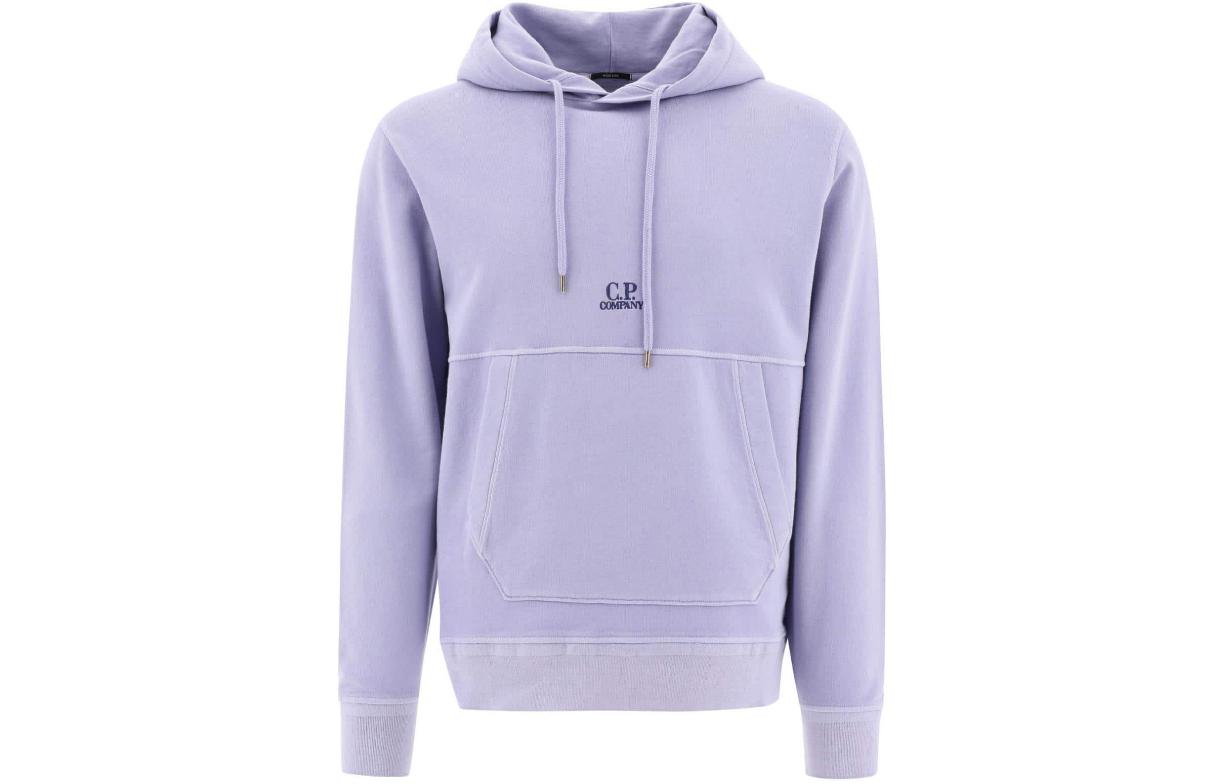 C.P. Company Purple Pullover Hoodie Long Sleeve Classic 14CMSS137B005398R750