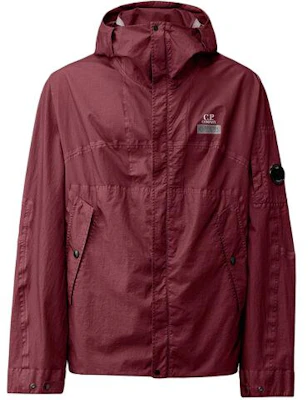 C.P. カンパニー レッド ロゴ プリント フード付き ジップアップ ジャケット カジュアル 16CMOW031A006366G577 Buy C.P. カンパニー レッド ロゴ プリント フード付き ジップアップ ジャケット カジュアル 16CMOW031A006366G577