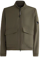 C.P. Company Relaxed Fit Solid Color Long Sleeve Jacket CMOW011A006097A683 C.P. Company Relaxed Fit Solid Color Long Sleeve Jacket CMOW011A006097A683