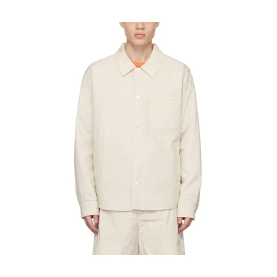 C.P. Company Slim Fit Long Sleeve Jacket Gray White 12CMOW174A005761W103