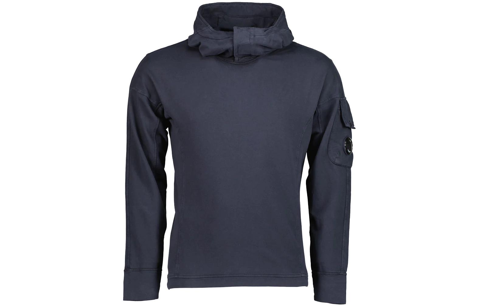 C.P. Company Slim Fit Navy Blue Hoodie 11CMSS137A002246G888
