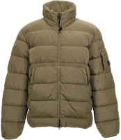 C.P. Company Slim Fit Zip-Up Jacket Khaki Long Sleeve Classic Style CMOW016A005904G359 C.P. Company Slim Fit Zip-Up Jacket Khaki Long Sleeve Classic Style CMOW016A005904G359