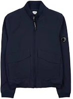 C.P. Company Slim Fit Zip-Up Jacket Navy Blue 15CMOW011A006097A888 C.P. Company Slim Fit Zip-Up Jacket Navy Blue 15CMOW011A006097A888